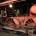 360 Grad Panorama auf Schienen Der Lokschuppen im...